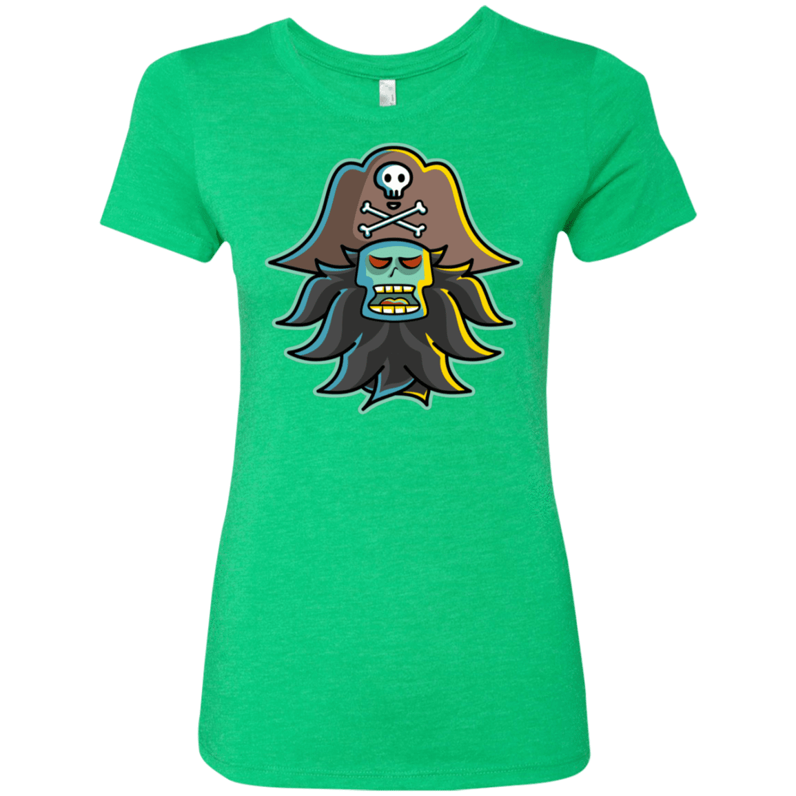 T-Shirts Envy / S Ghost Pirate LeChuck Women's Triblend T-Shirt