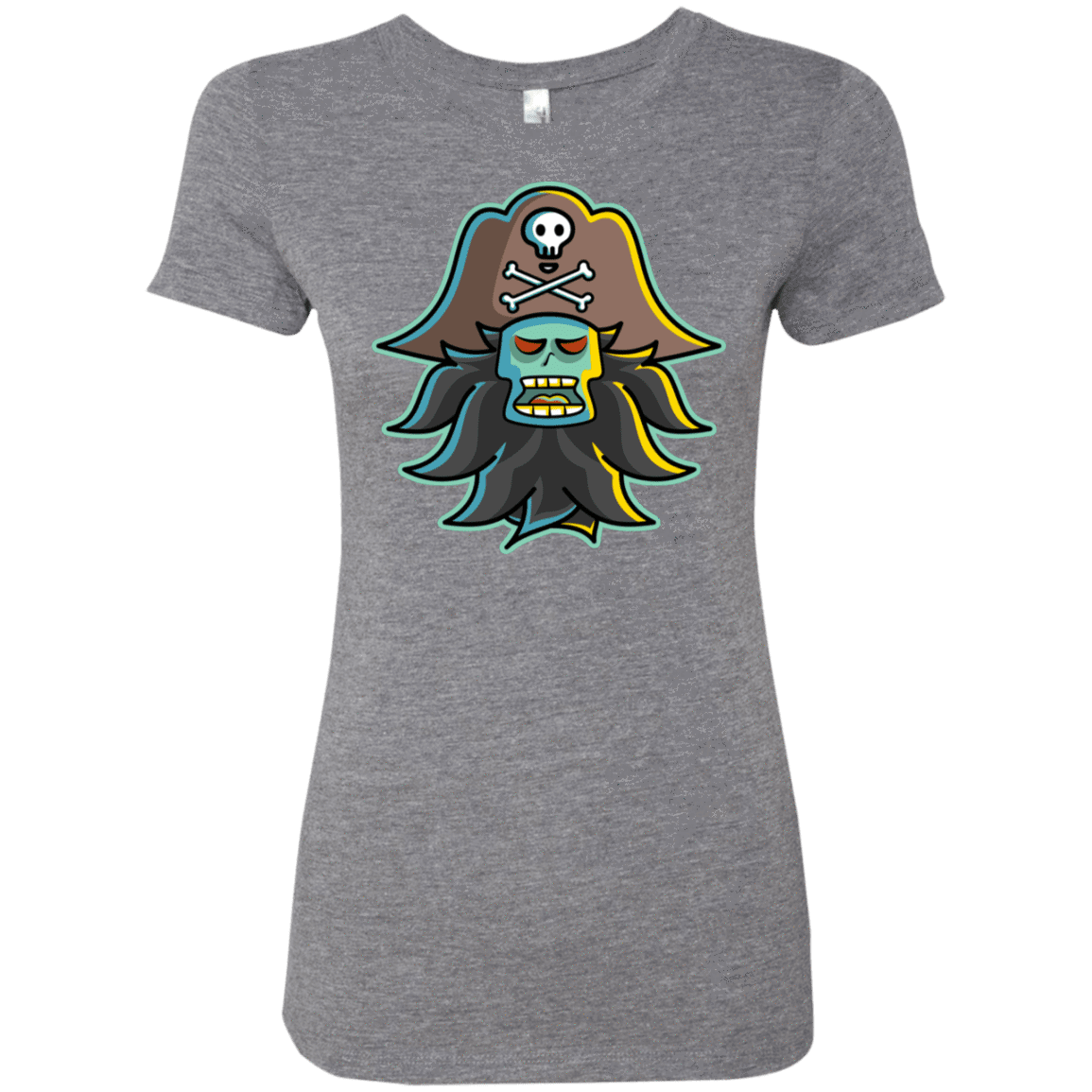 T-Shirts Premium Heather / S Ghost Pirate LeChuck Women's Triblend T-Shirt