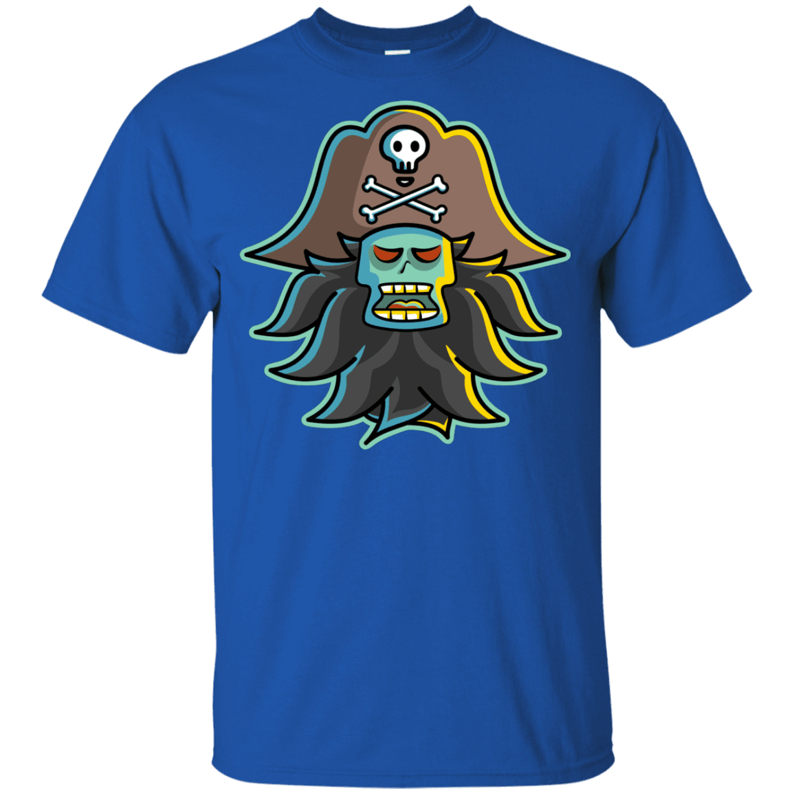 T-Shirts Royal / YXS Ghost Pirate LeChuck Youth T-Shirt