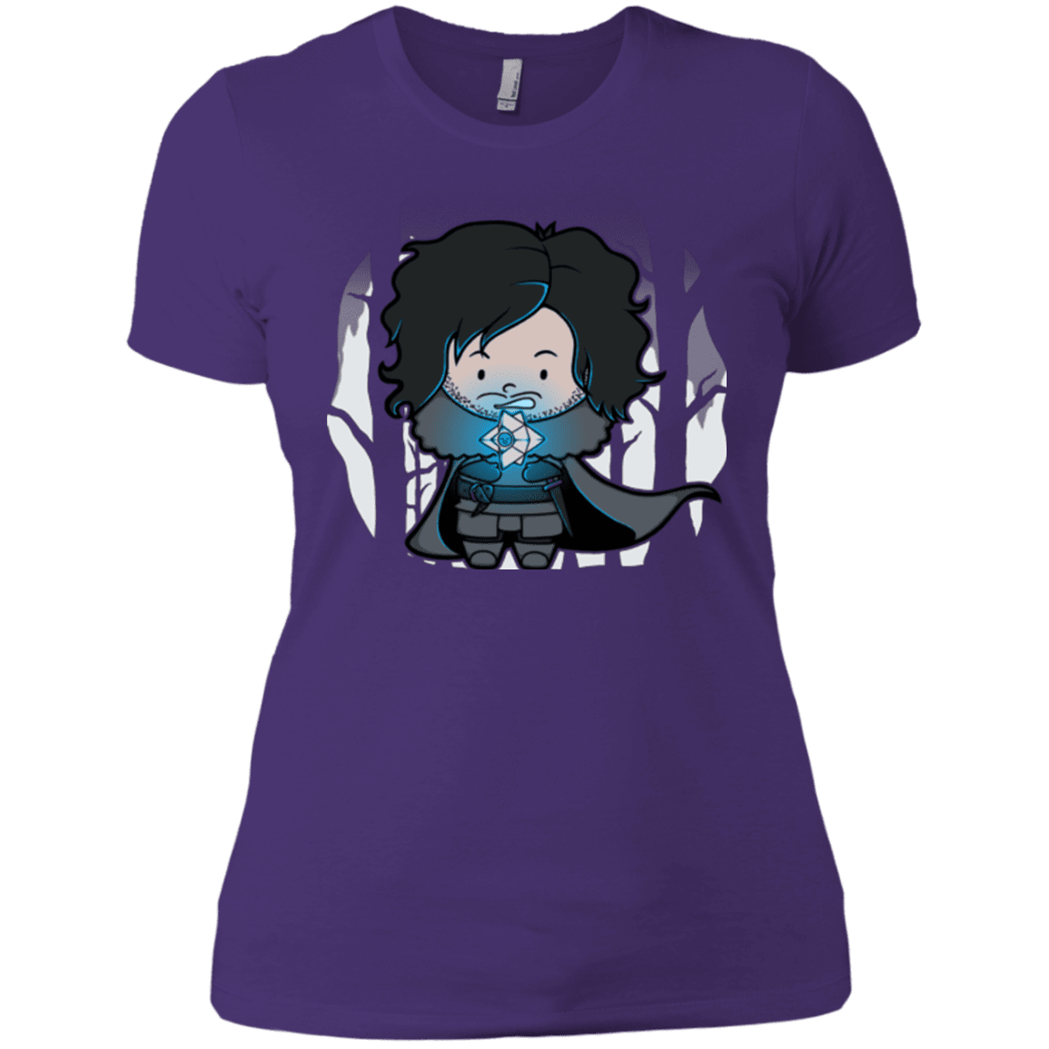 T-Shirts Purple / X-Small Ghost Women's Premium T-Shirt