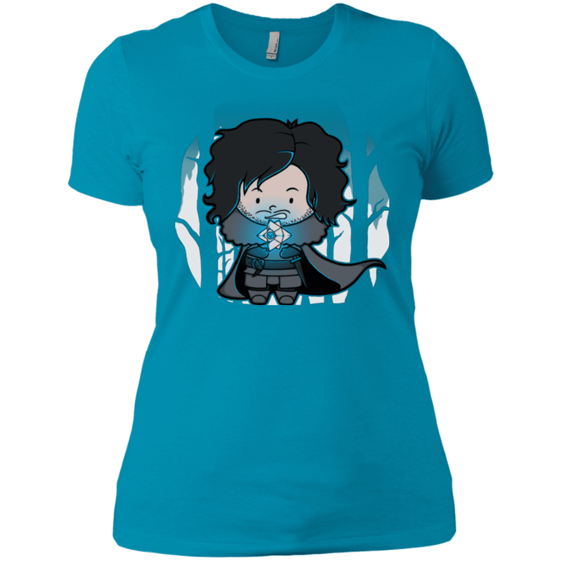 T-Shirts Turquoise / X-Small Ghost Women's Premium T-Shirt