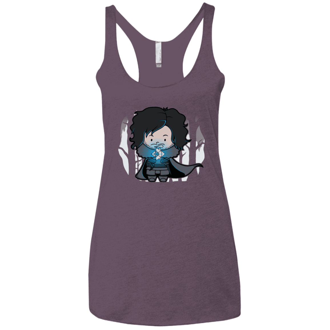 T-Shirts Vintage Purple / X-Small Ghost Women's Triblend Racerback Tank