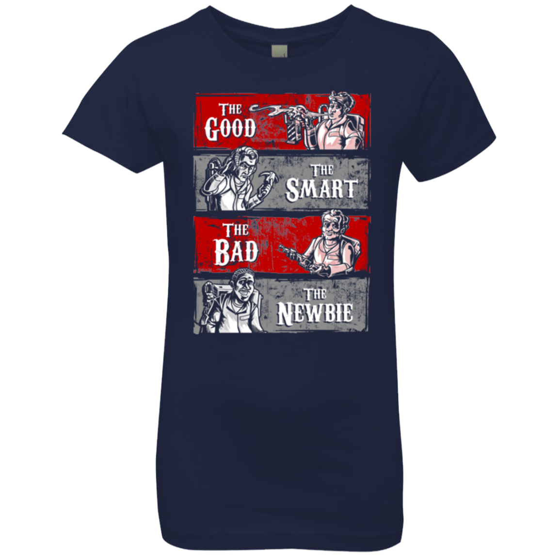 T-Shirts Midnight Navy / YXS Ghost Wranglers Girls Premium T-Shirt