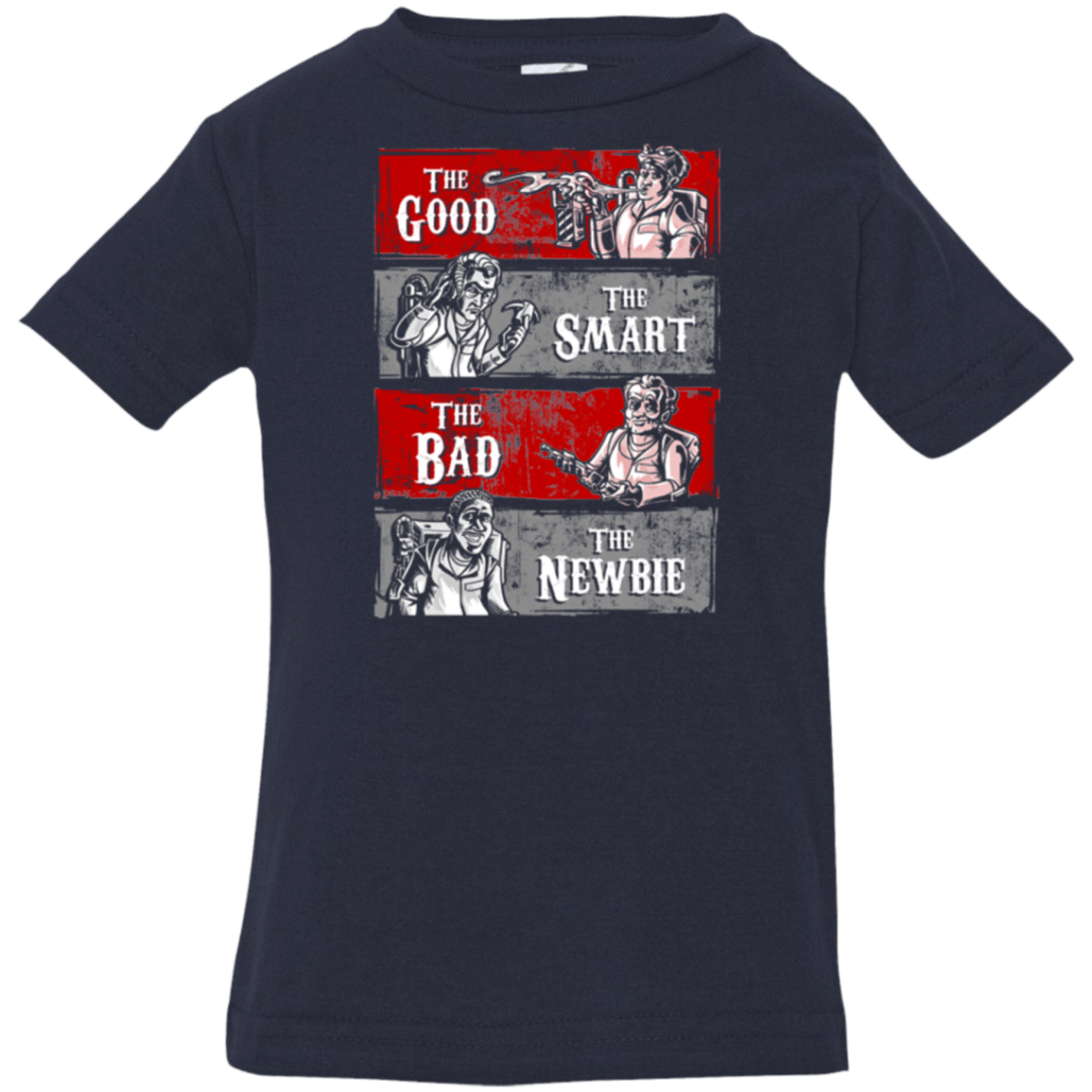 T-Shirts Navy / 6 Months Ghost Wranglers Infant Premium T-Shirt