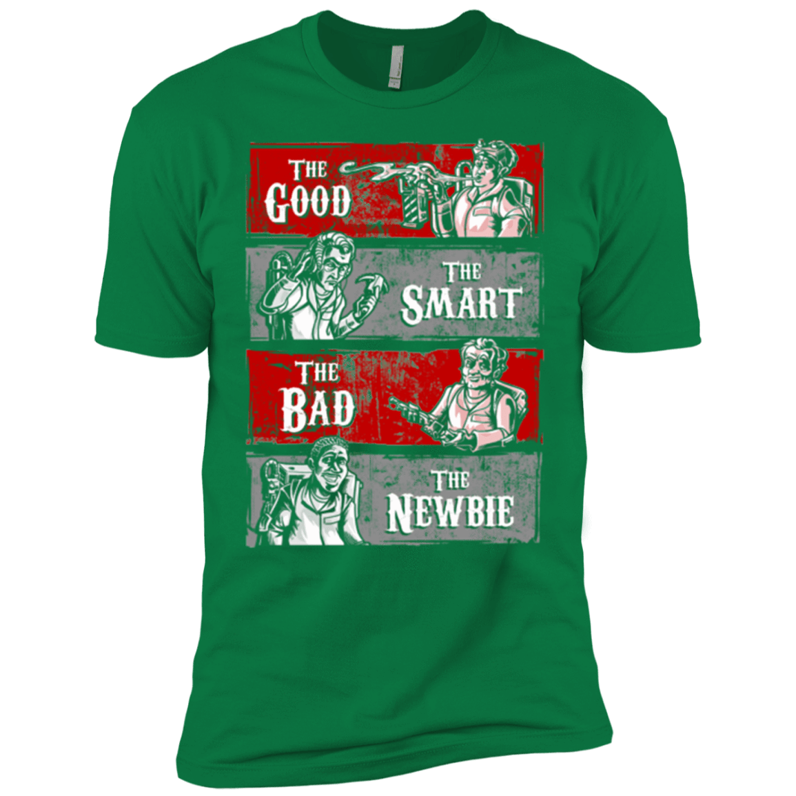 T-Shirts Kelly Green / X-Small Ghost Wranglers Men's Premium T-Shirt