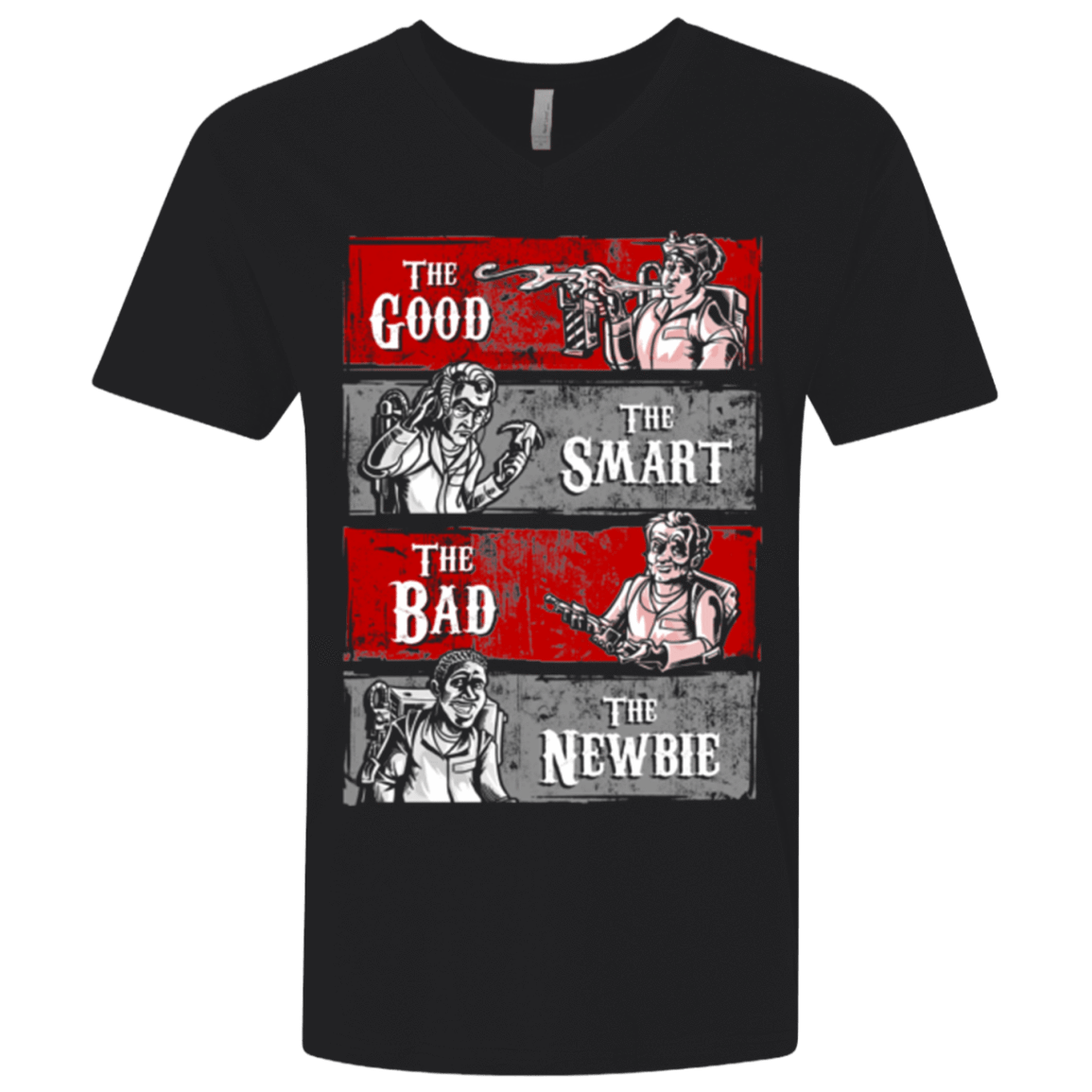 T-Shirts Black / X-Small Ghost Wranglers Men's Premium V-Neck