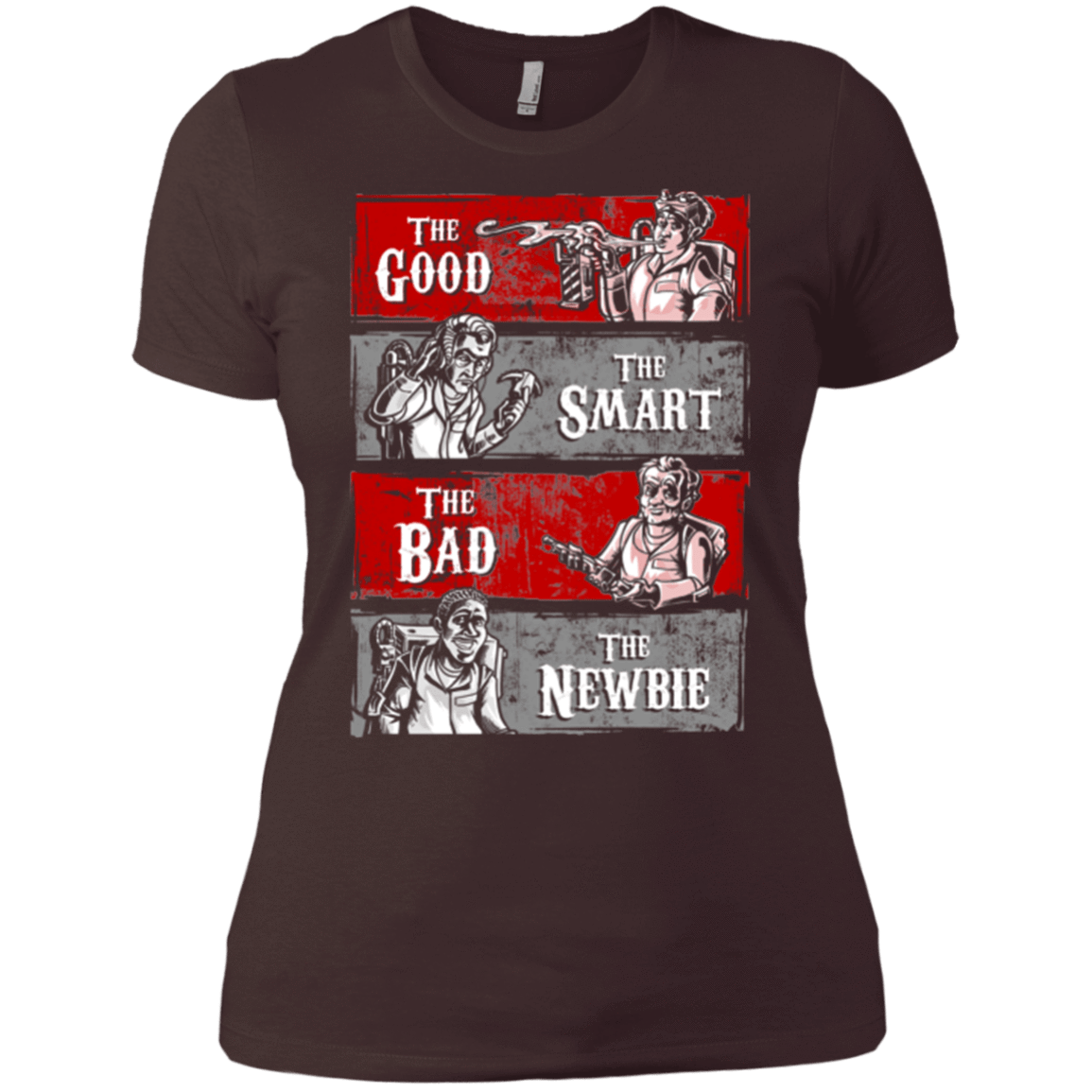 T-Shirts Dark Chocolate / X-Small Ghost Wranglers Women's Premium T-Shirt