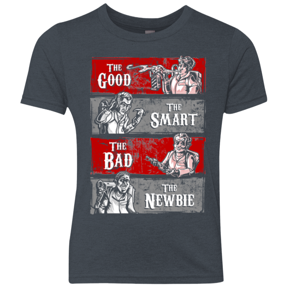 T-Shirts Vintage Navy / YXS Ghost Wranglers Youth Triblend T-Shirt