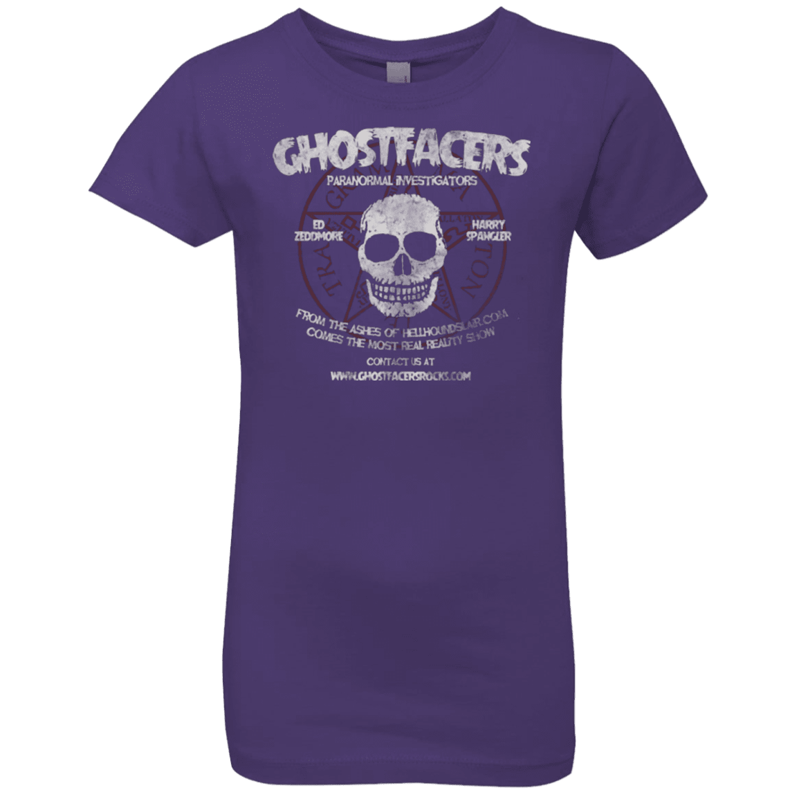 T-Shirts Purple Rush / YXS Ghostfacers Girls Premium T-Shirt