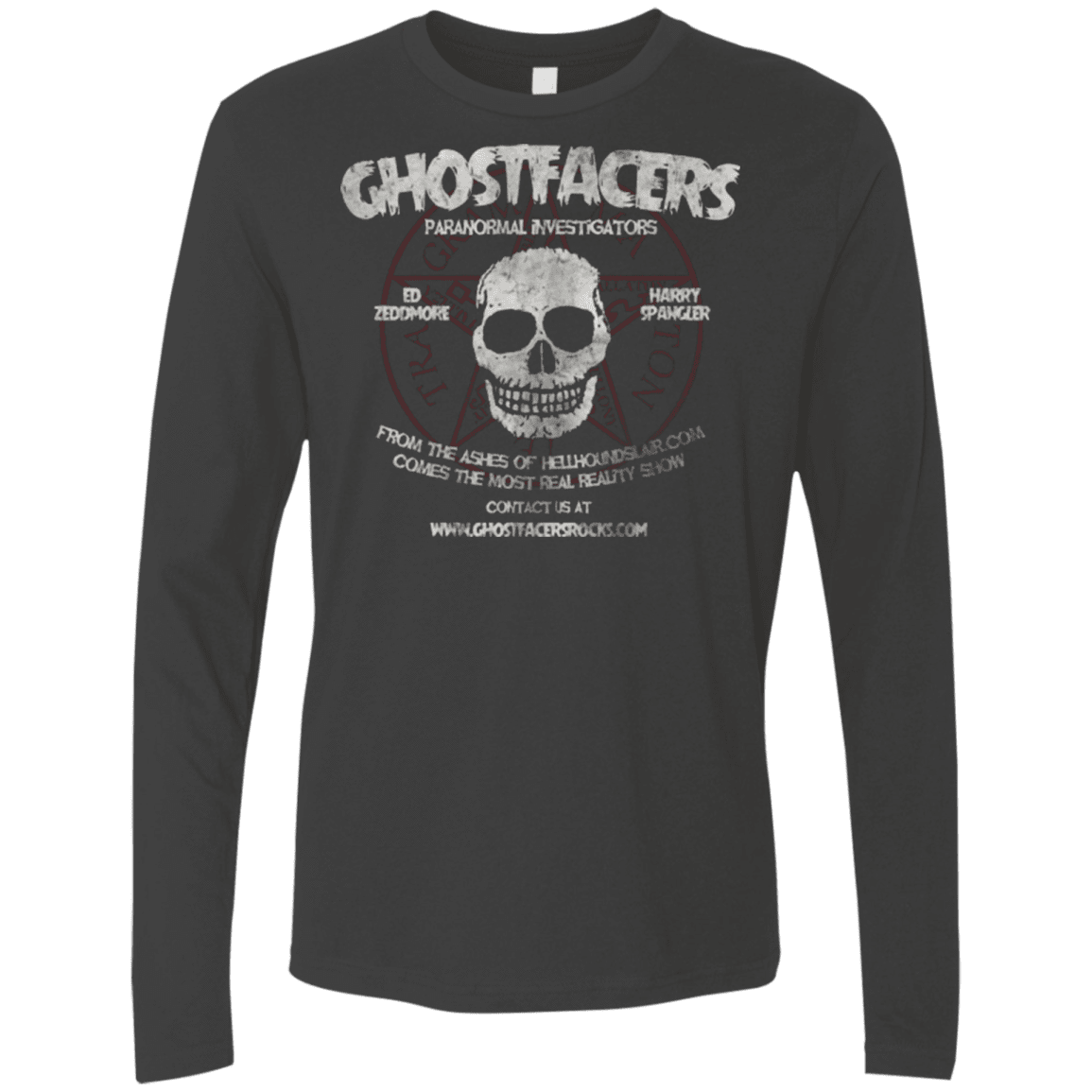 T-Shirts Heavy Metal / Small Ghostfacers Men's Premium Long Sleeve
