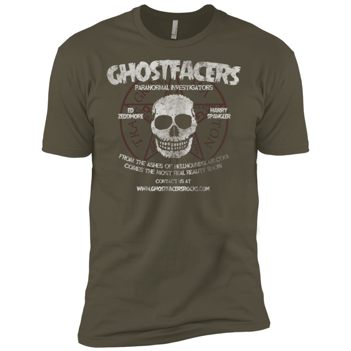 T-Shirts Military Green / X-Small Ghostfacers Men's Premium T-Shirt