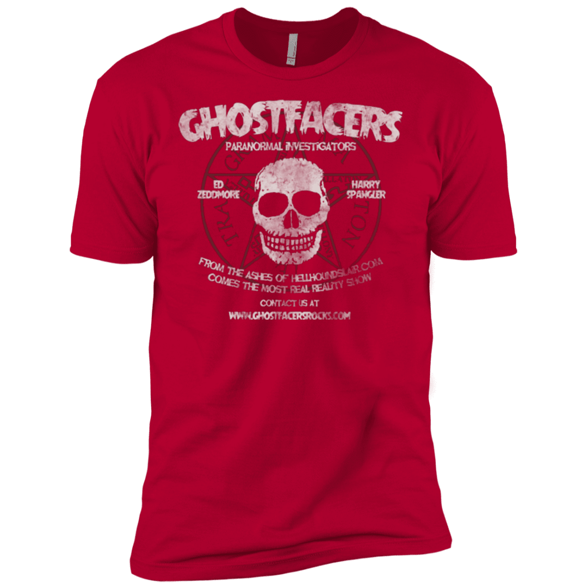 T-Shirts Red / X-Small Ghostfacers Men's Premium T-Shirt