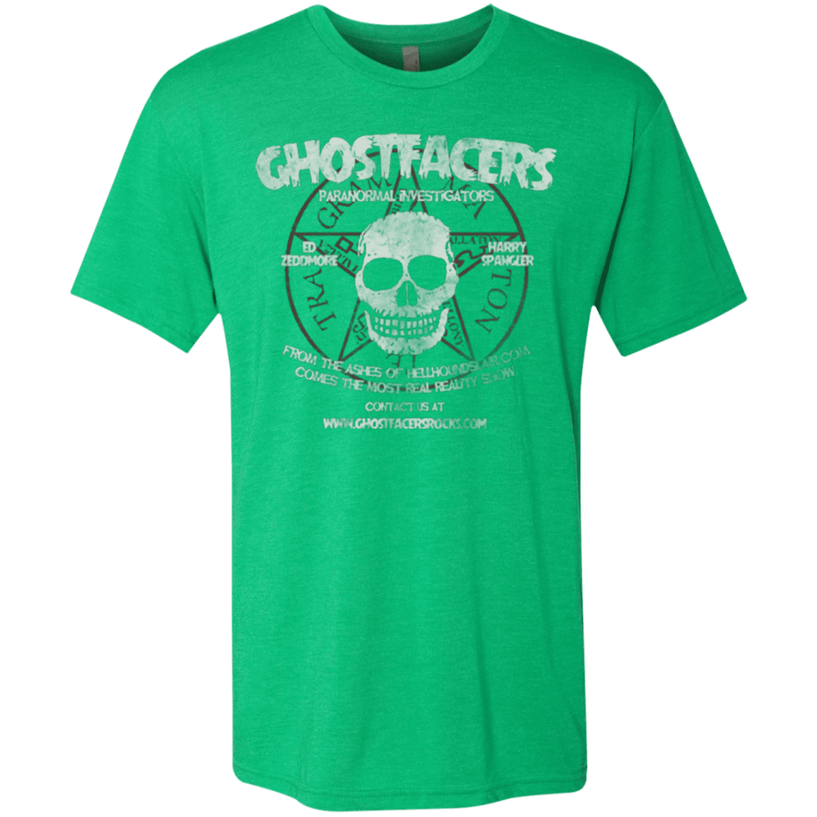 T-Shirts Envy / Small Ghostfacers Men's Triblend T-Shirt