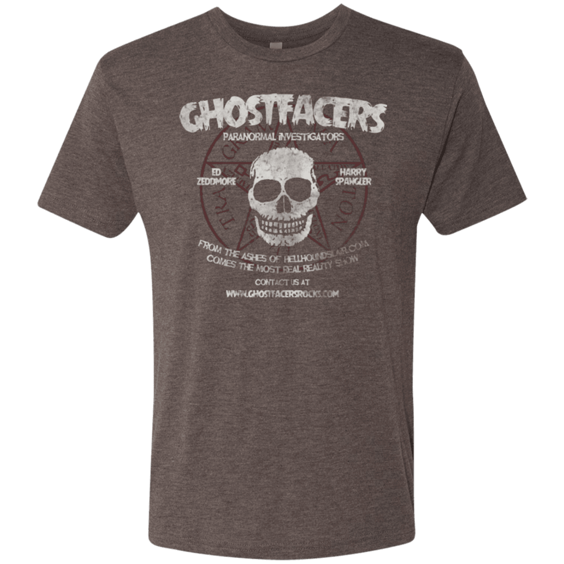 T-Shirts Macchiato / Small Ghostfacers Men's Triblend T-Shirt