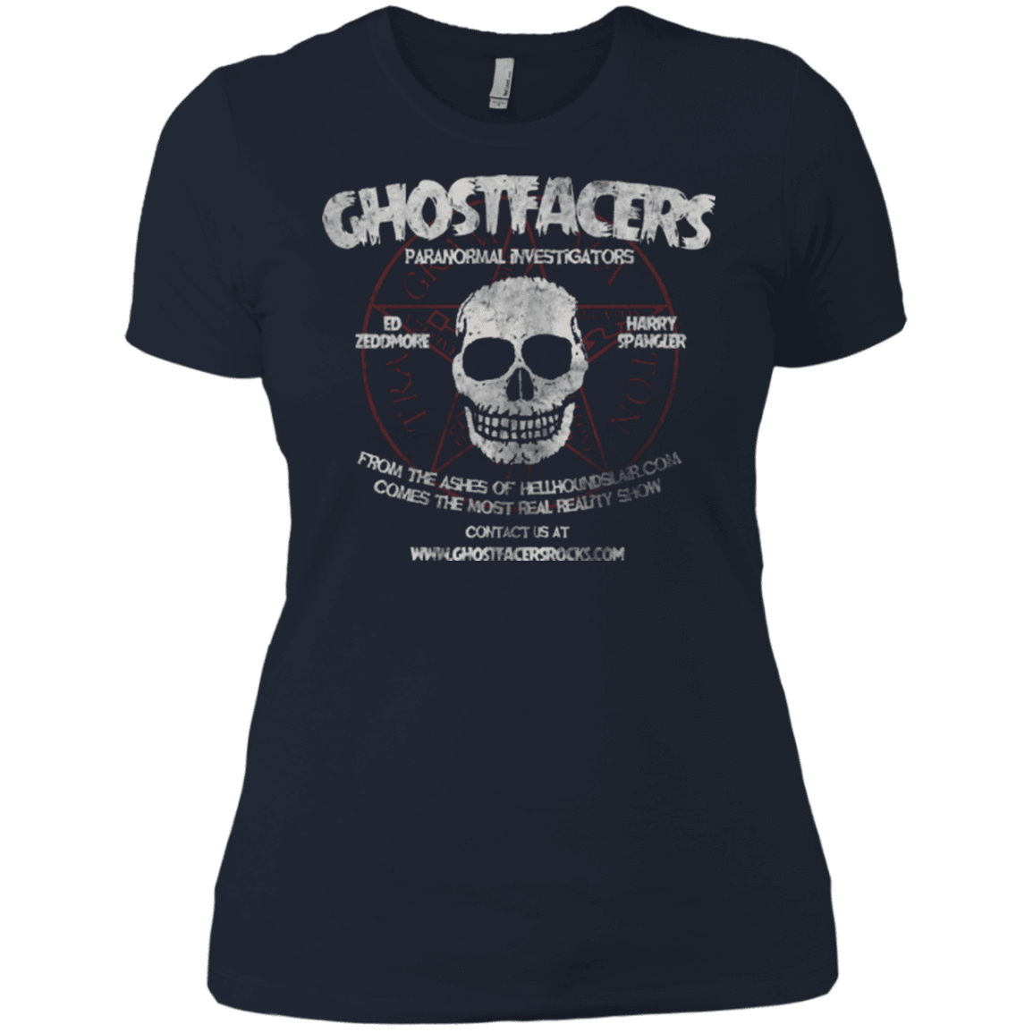 T-Shirts Midnight Navy / X-Small Ghostfacers Women's Premium T-Shirt