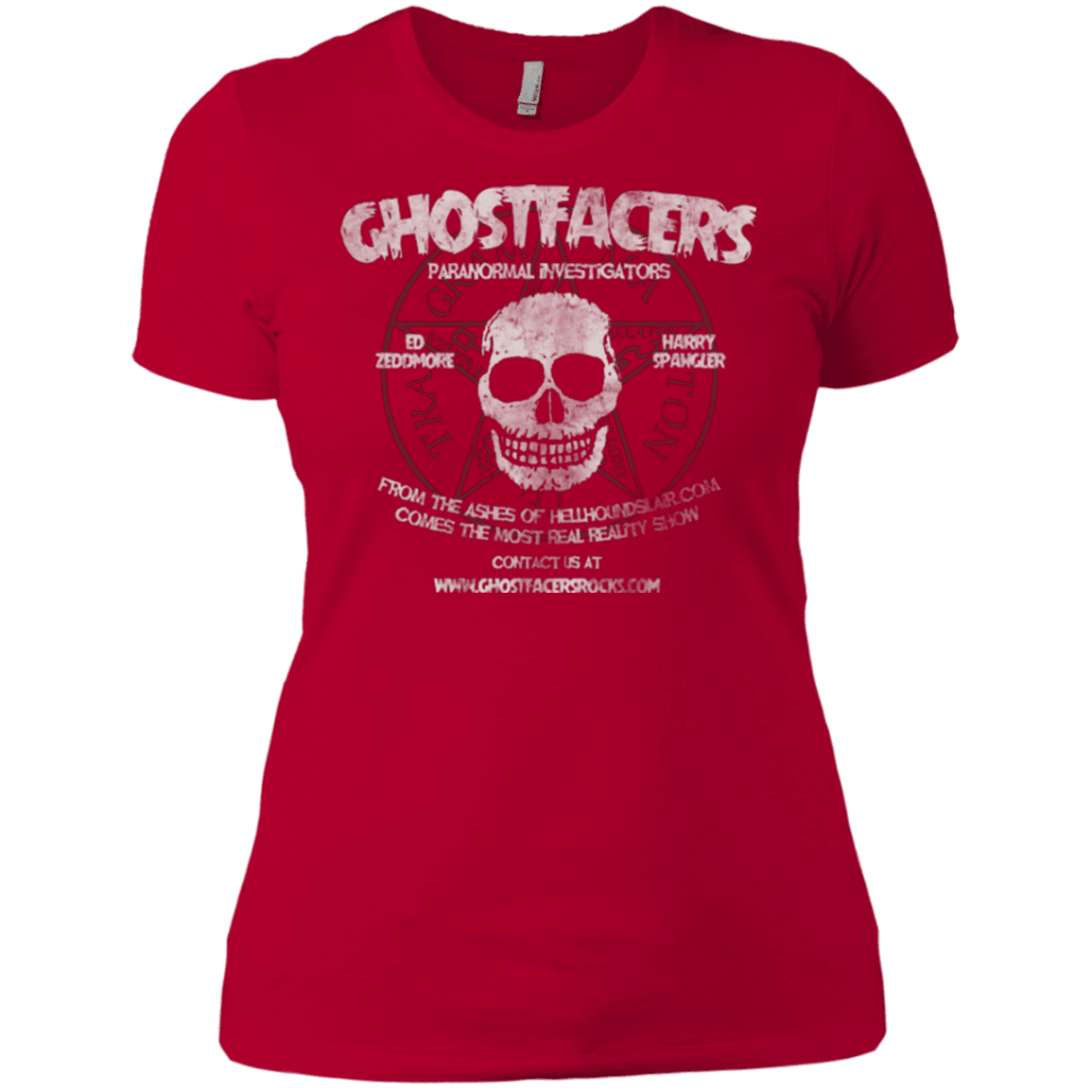 T-Shirts Red / X-Small Ghostfacers Women's Premium T-Shirt