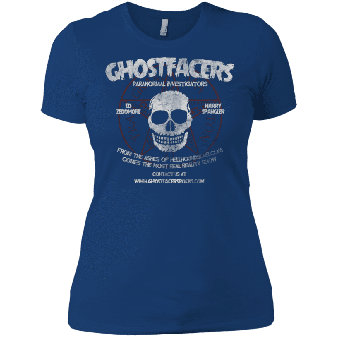 T-Shirts Royal / X-Small Ghostfacers Women's Premium T-Shirt