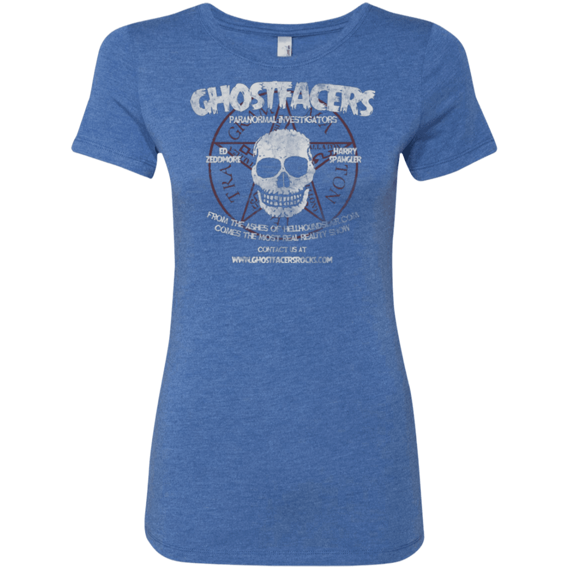 T-Shirts Vintage Royal / Small Ghostfacers Women's Triblend T-Shirt
