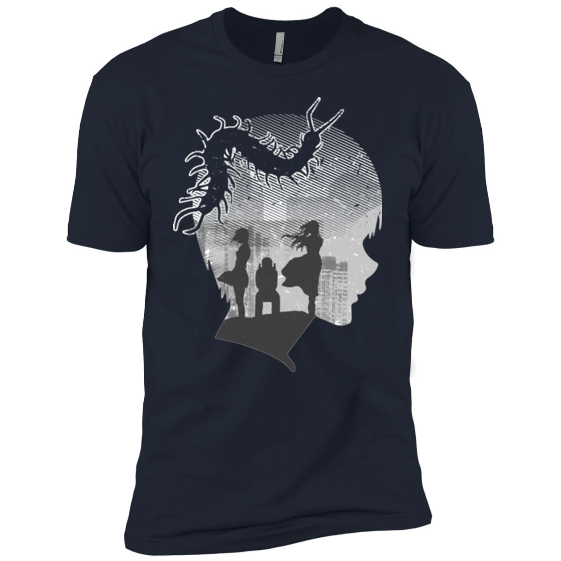 T-Shirts Midnight Navy / YXS Ghoul in Tokyo Boys Premium T-Shirt