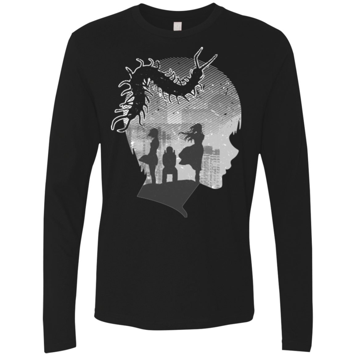 T-Shirts Black / Small Ghoul in Tokyo Men's Premium Long Sleeve