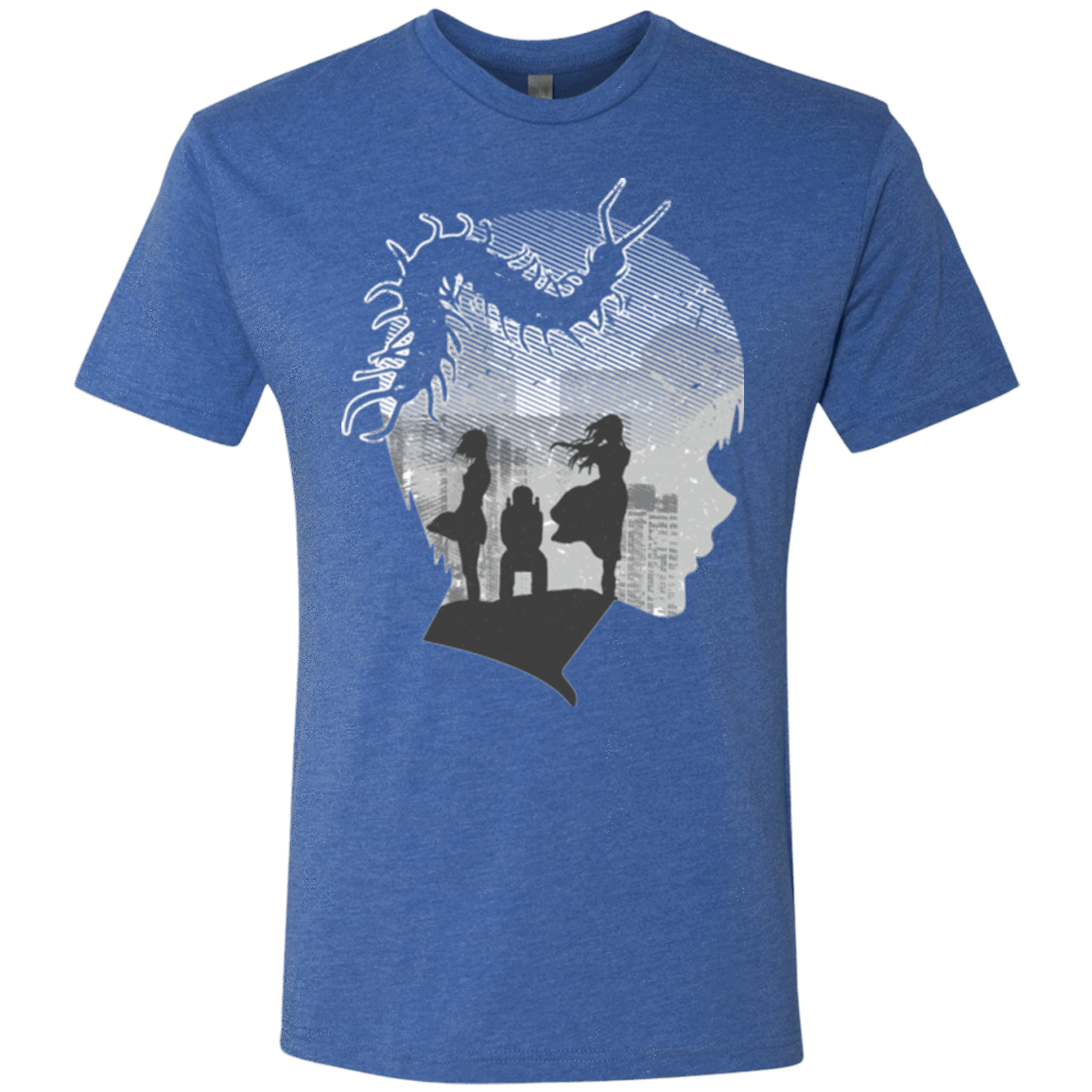 T-Shirts Vintage Royal / Small Ghoul in Tokyo Men's Triblend T-Shirt