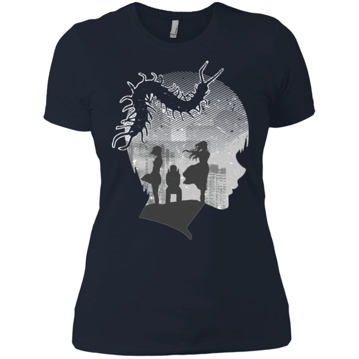 T-Shirts Midnight Navy / X-Small Ghoul in Tokyo Women's Premium T-Shirt
