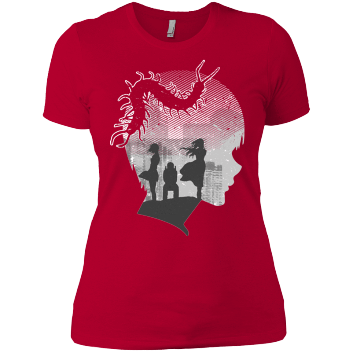 T-Shirts Red / X-Small Ghoul in Tokyo Women's Premium T-Shirt