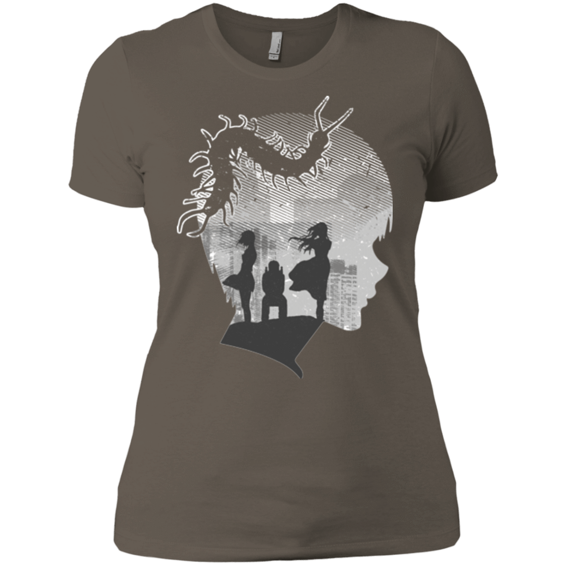 T-Shirts Warm Grey / X-Small Ghoul in Tokyo Women's Premium T-Shirt