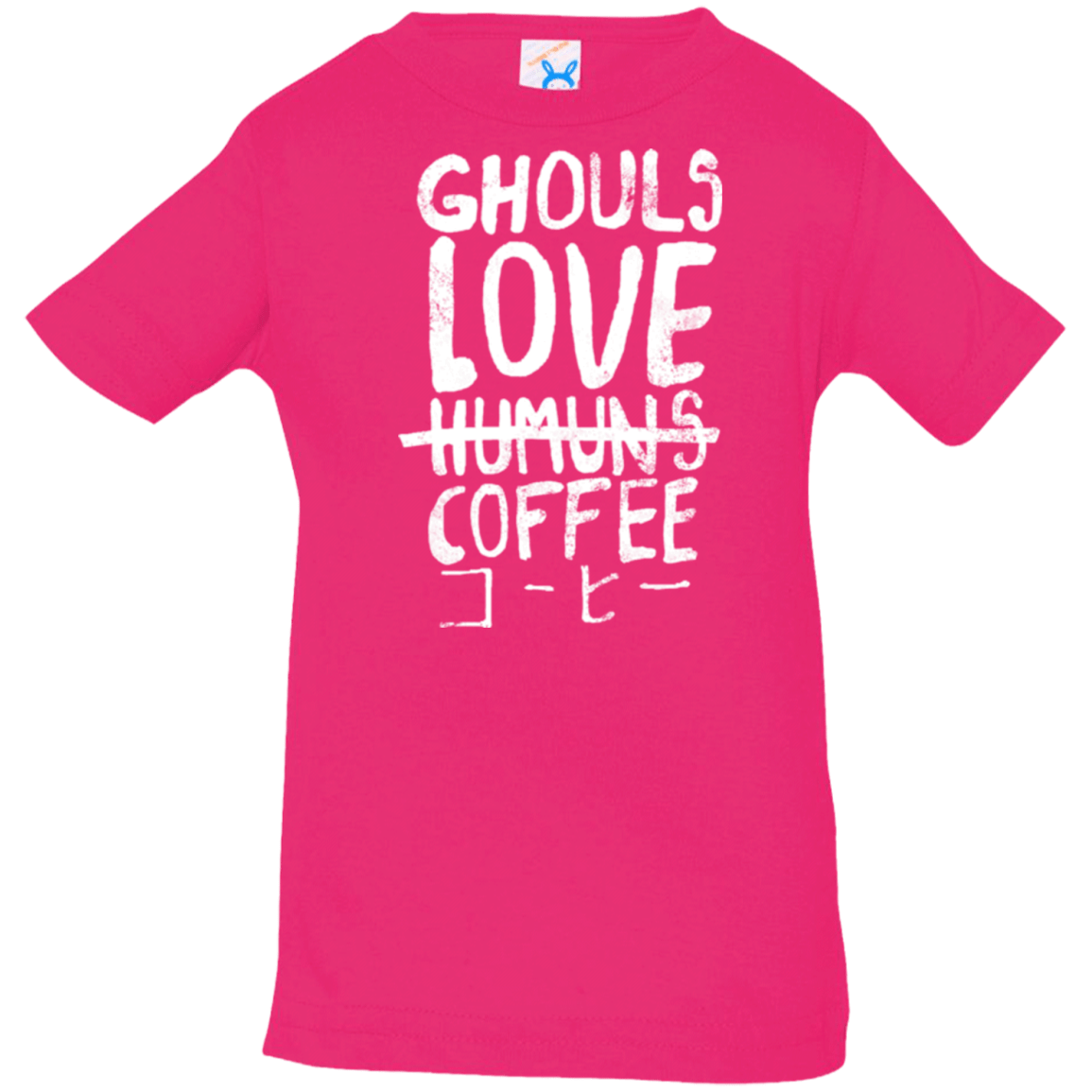 T-Shirts Hot Pink / 6 Months Ghouls Love Coffee Infant Premium T-Shirt