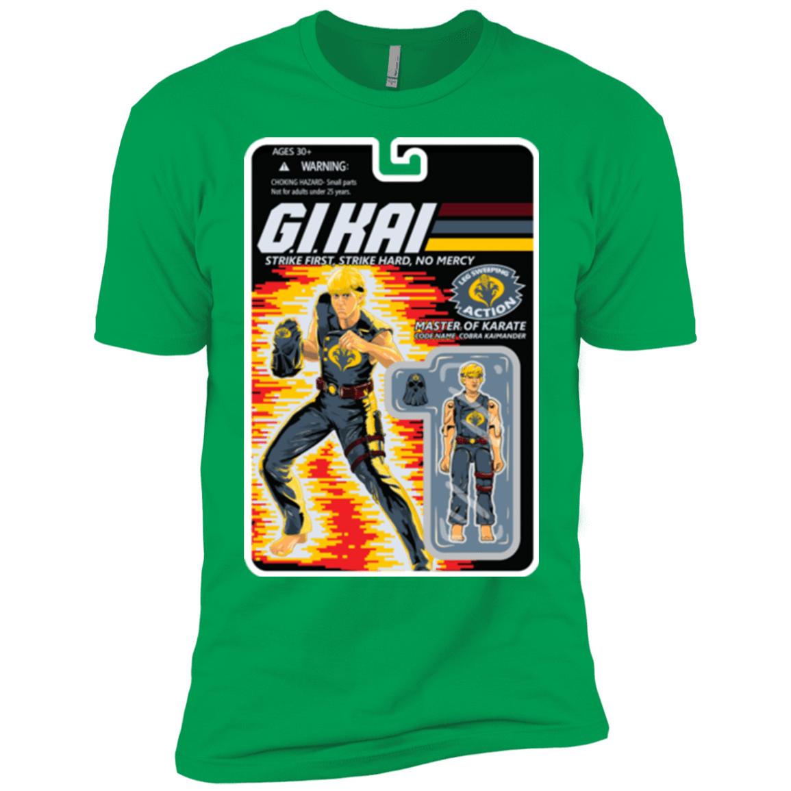 T-Shirts Kelly Green / YXS GI KAI Boys Premium T-Shirt