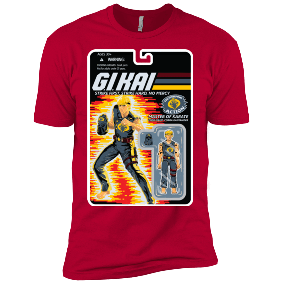 T-Shirts Red / YXS GI KAI Boys Premium T-Shirt