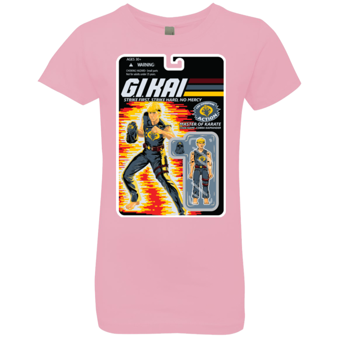 T-Shirts Light Pink / YXS GI KAI Girls Premium T-Shirt