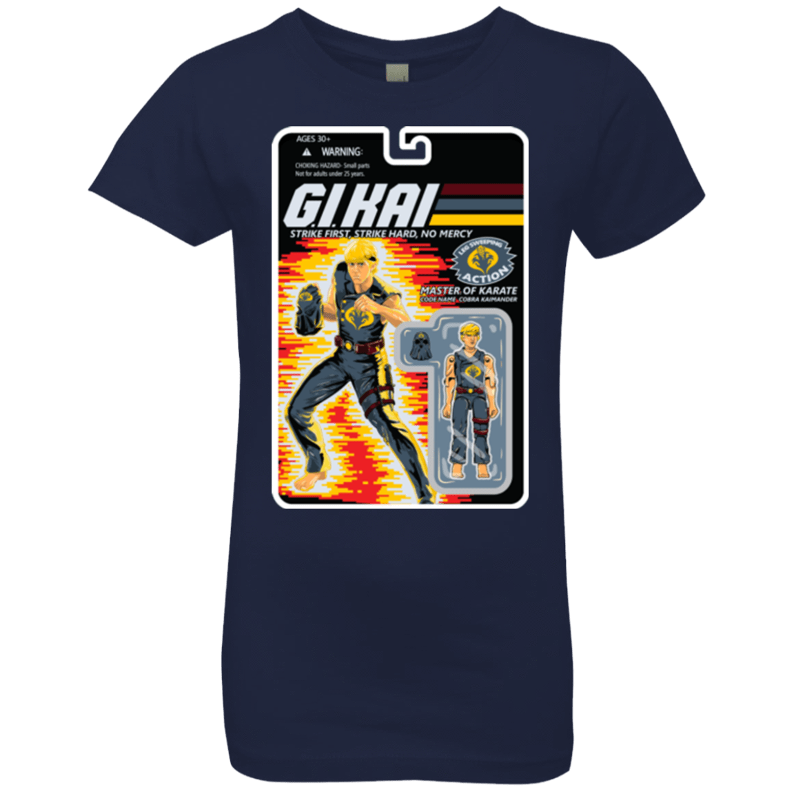 T-Shirts Midnight Navy / YXS GI KAI Girls Premium T-Shirt