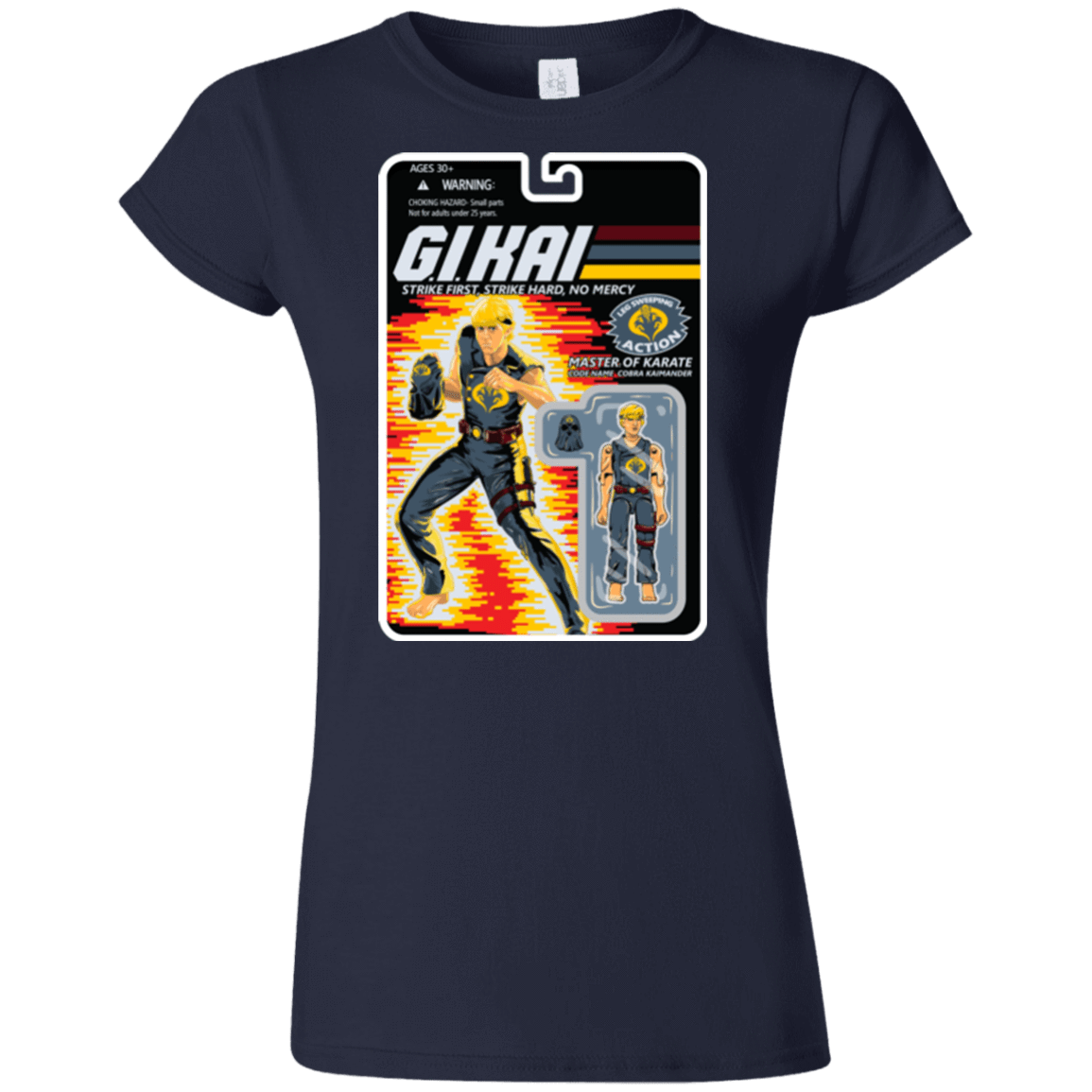 T-Shirts Navy / S GI KAI Junior Slimmer-Fit T-Shirt