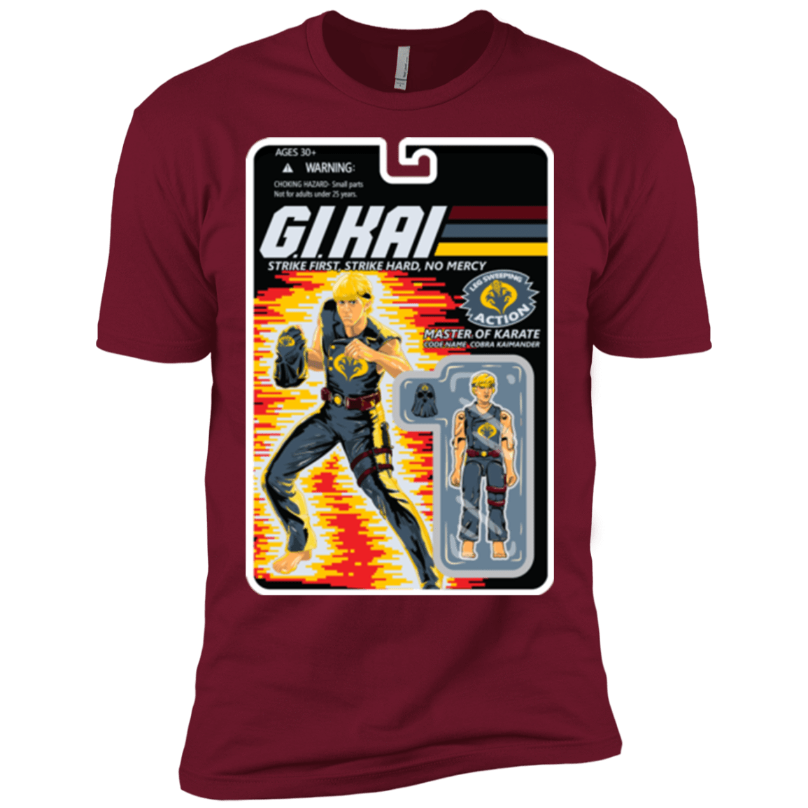 T-Shirts Cardinal / X-Small GI KAI Men's Premium T-Shirt