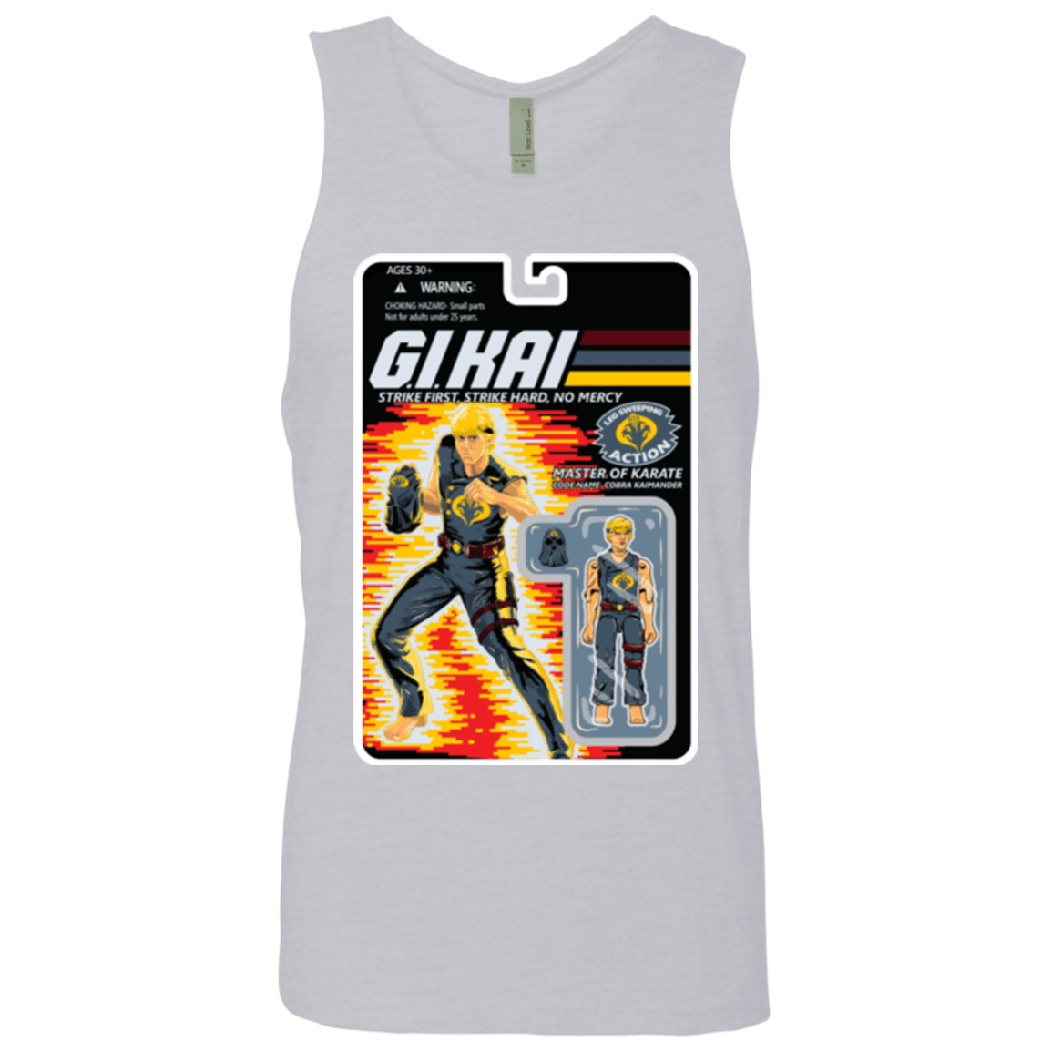 T-Shirts Heather Grey / S GI KAI Men's Premium Tank Top