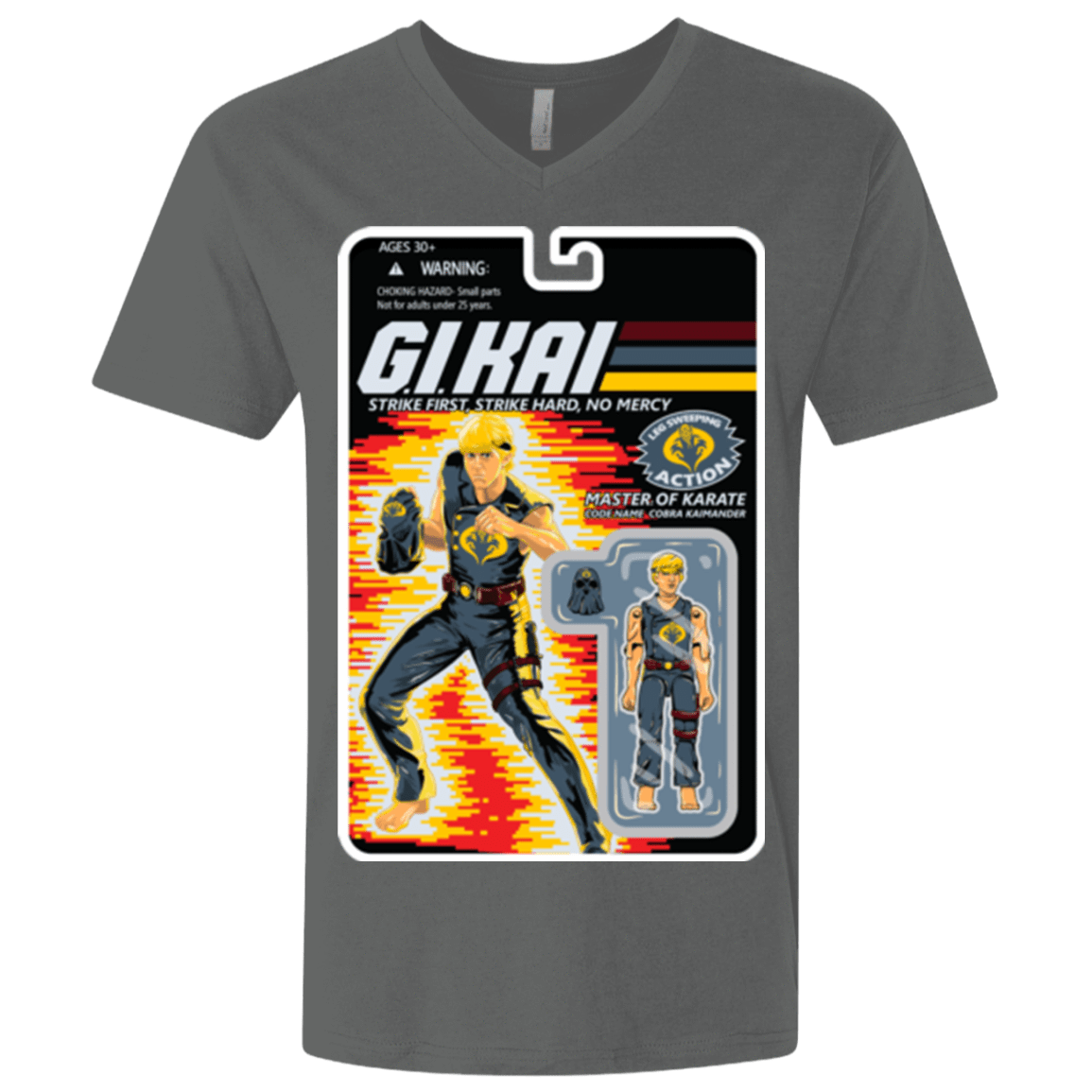 T-Shirts Heavy Metal / X-Small GI KAI Men's Premium V-Neck