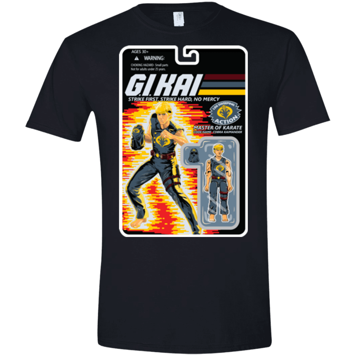 T-Shirts Black / X-Small GI KAI Men's Semi-Fitted Softstyle