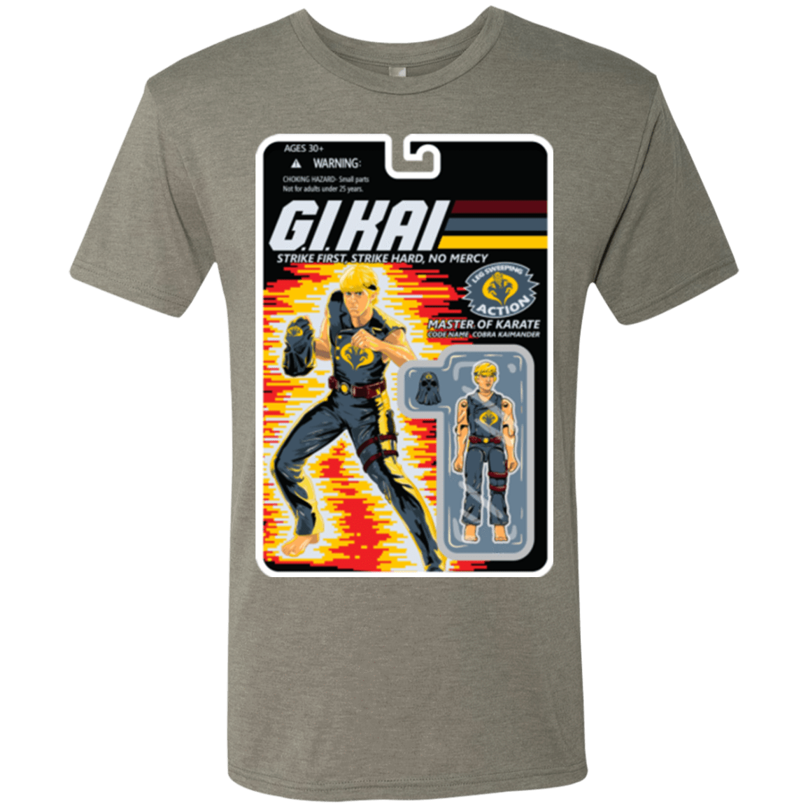 T-Shirts Venetian Grey / S GI KAI Men's Triblend T-Shirt