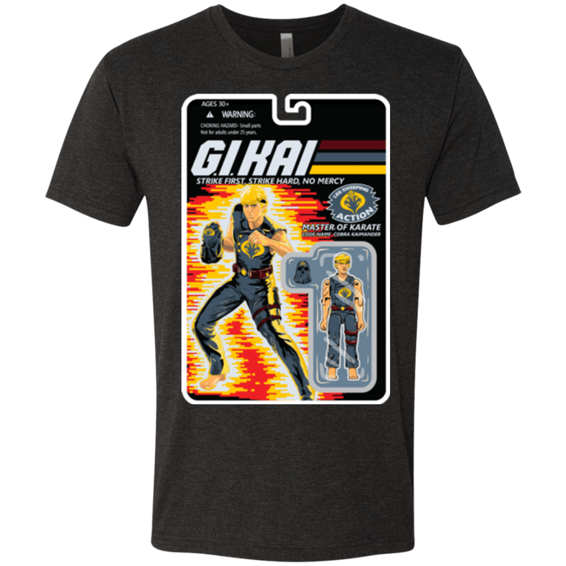 T-Shirts Vintage Black / S GI KAI Men's Triblend T-Shirt