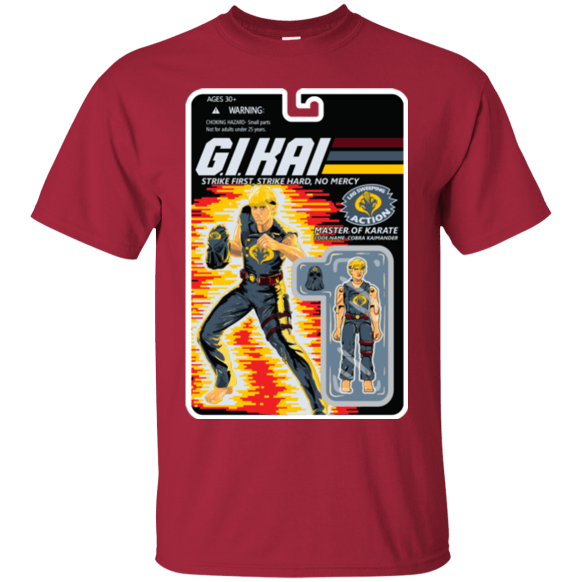 T-Shirts Cardinal / S GI KAI T-Shirt