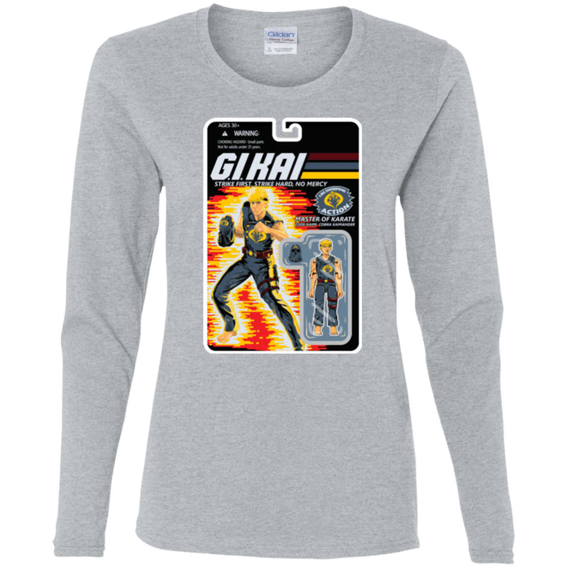 T-Shirts Sport Grey / S GI KAI Women's Long Sleeve T-Shirt