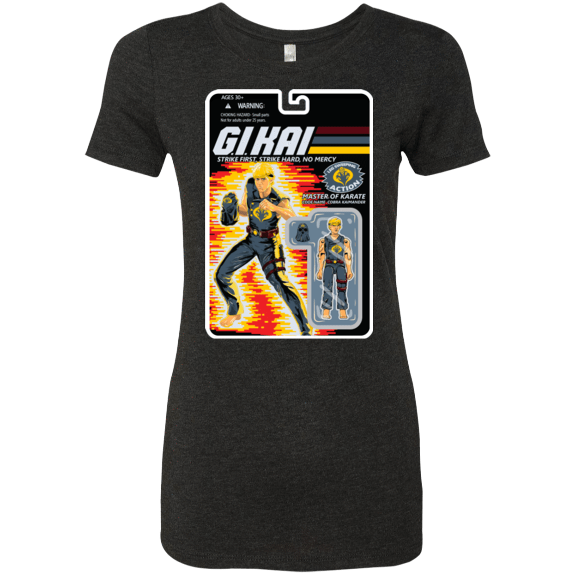 T-Shirts Vintage Black / S GI KAI Women's Triblend T-Shirt