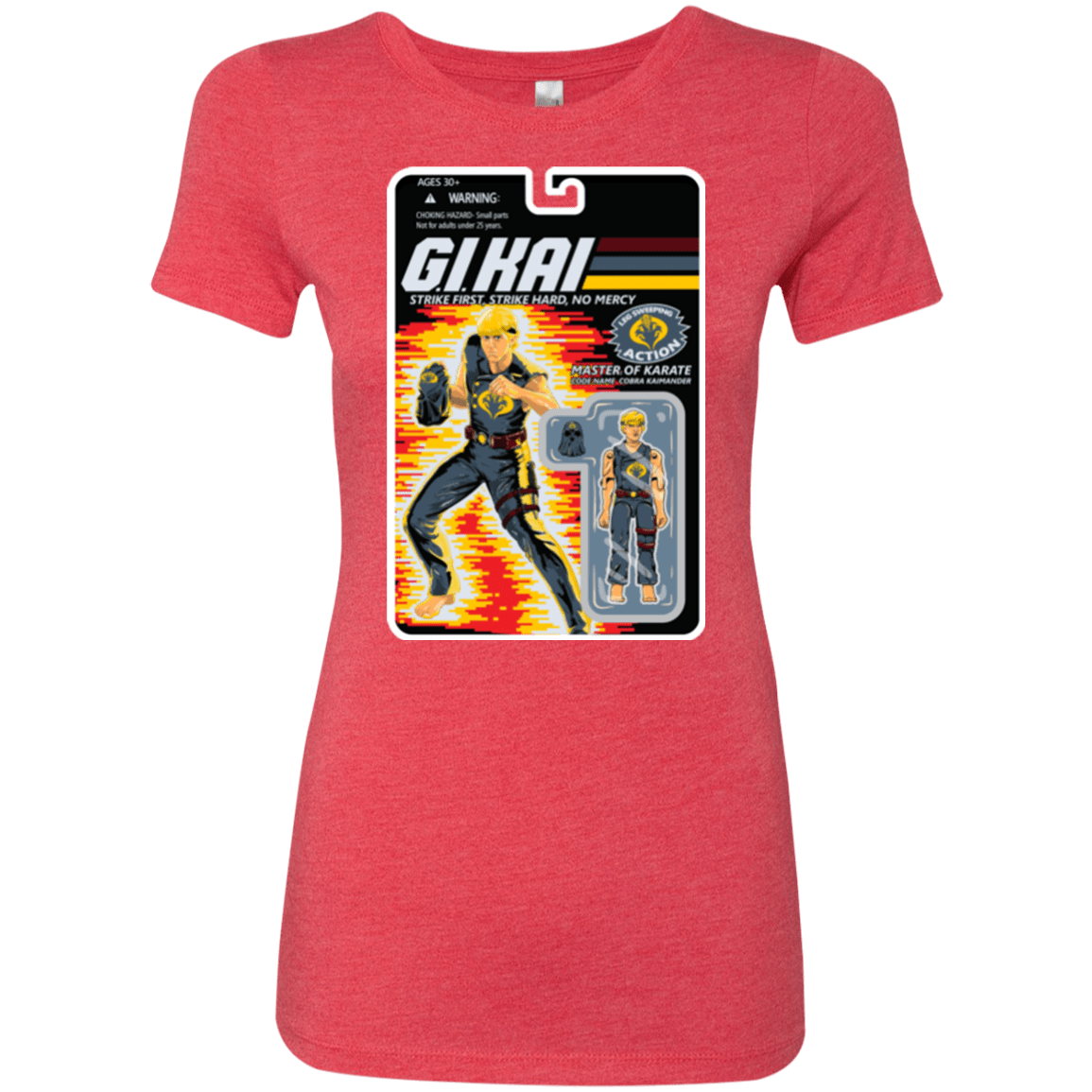 T-Shirts Vintage Red / S GI KAI Women's Triblend T-Shirt