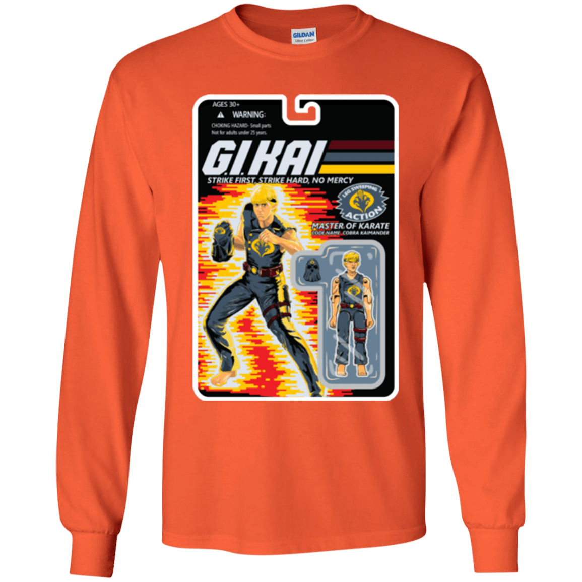 T-Shirts Orange / YS GI KAI Youth Long Sleeve T-Shirt