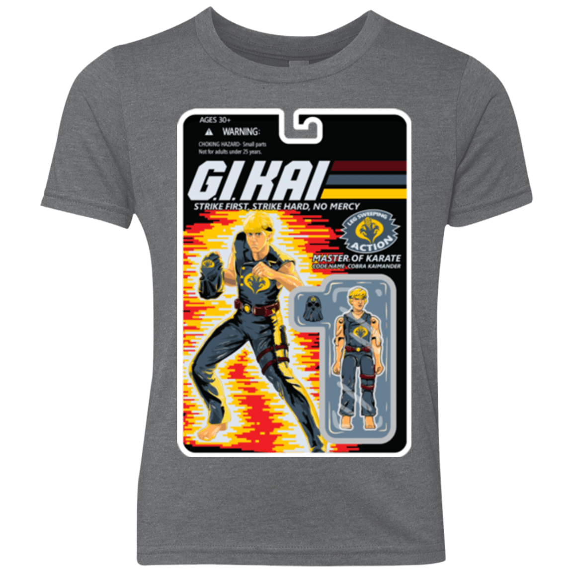 T-Shirts Premium Heather / YXS GI KAI Youth Triblend T-Shirt