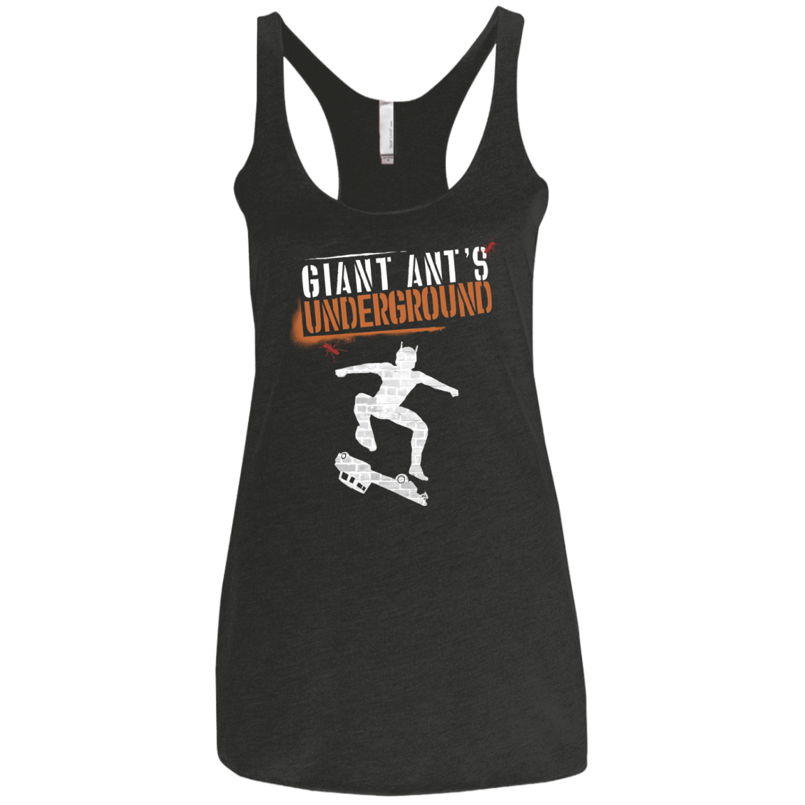 T-Shirts Vintage Black / X-Small Giant Ants Women's Triblend Racerback Tank