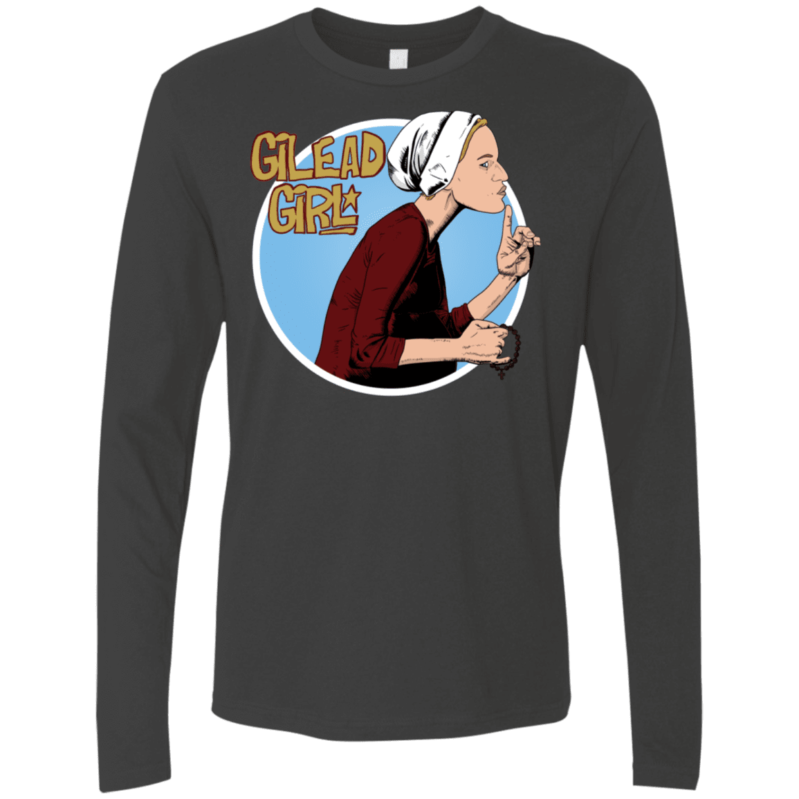 T-Shirts Heavy Metal / S Gilead Girl Men's Premium Long Sleeve
