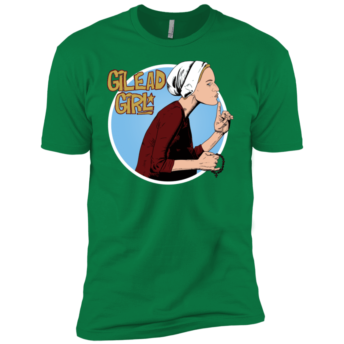 T-Shirts Kelly Green / X-Small Gilead Girl Men's Premium T-Shirt