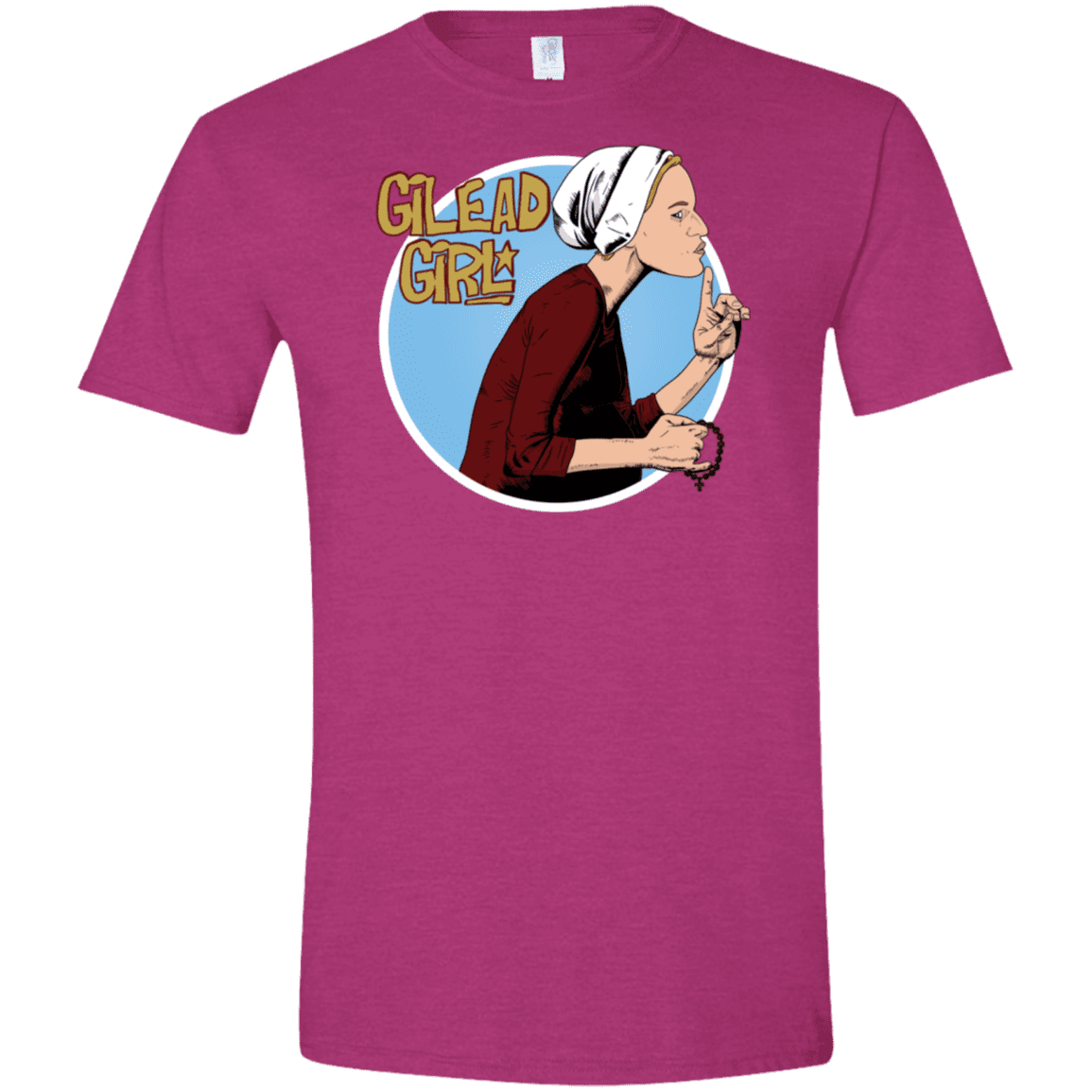 T-Shirts Antique Heliconia / S Gilead Girl Men's Semi-Fitted Softstyle